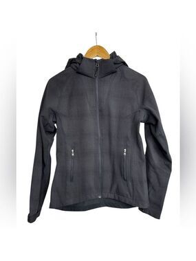 Avia Fleece Lined Full Zip Grey Jacket- Small